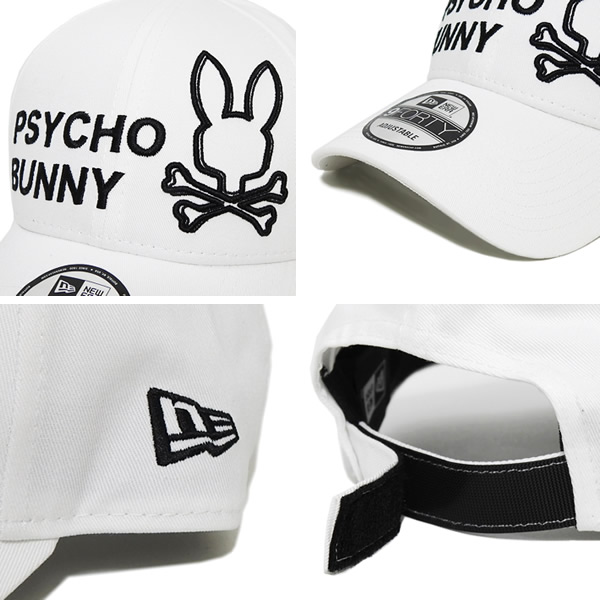 Psycho Bunny NEWERA コラボキャップ Psycho Bunny サイコバニー ゴルフ キャップ ニューエラ コラボ
