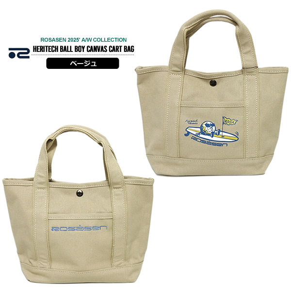 【2025モデル】早い者勝ち！　ロサーセン ゴルフ トートバッグ トートバッグ メンズ レディース ロサーセン ROSASEN 2025 秋冬