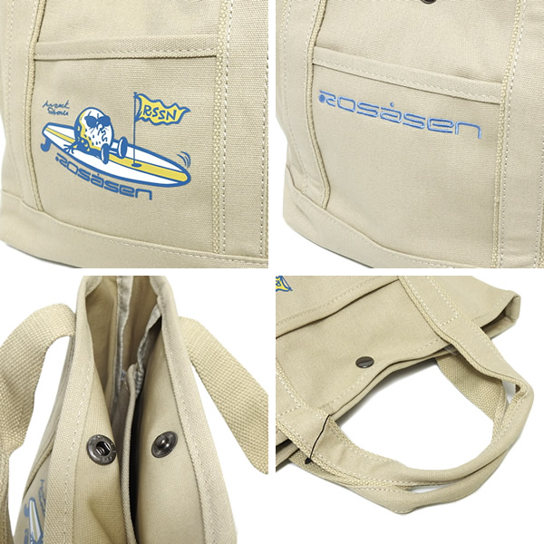 ROSASEN［ロサーセン］HERITECH BALL BOYキャンバスカートバッグ