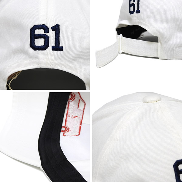 rough&swell［ラフアンドスウェル］RED BUS TOUR CAP/BBキャップ