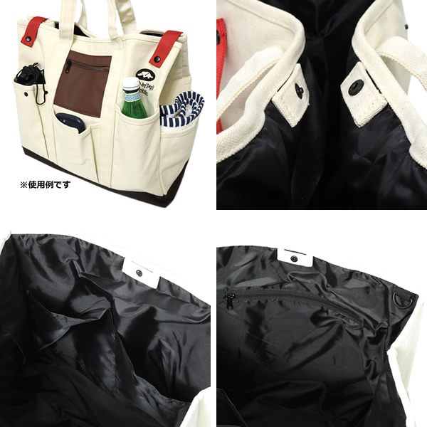 ラフアンドスウェル　rough & swell トートバック rough&swell［ラフアンドスウェル］RED TAPE TOTE/トートバッグ