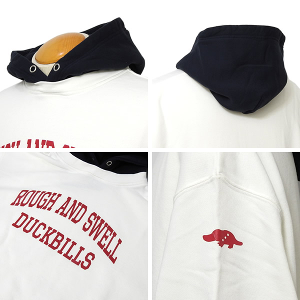 未使用 rough&swell ラフアンドスウェル　パーカー rough&swell［ラフアンドスウェル］CYCLONE HOODIE/裏起毛プル