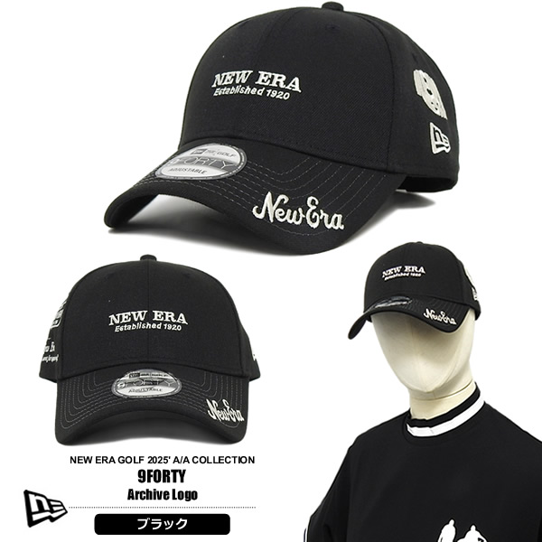 NEW ERA GOLF［ニューエラゴルフ］9FORTY Archive Logo/アーカイブロゴ