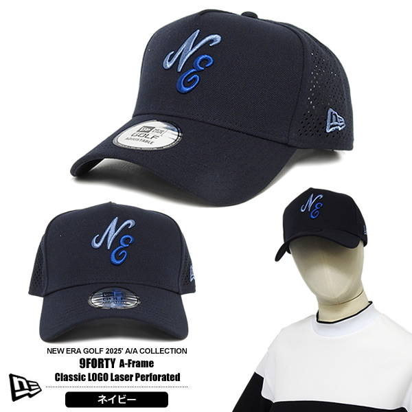 NEW ERA GOLF［ニューエラゴルフ］9FORTY A-Frame Classic LOGO Laser