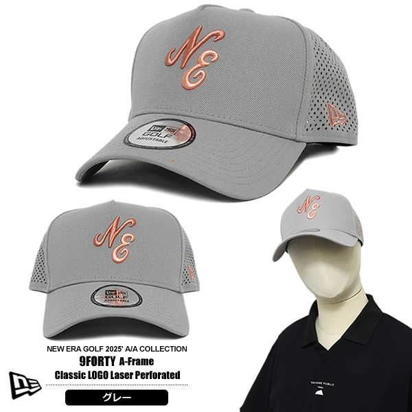 NEW ERA GOLF［ニューエラゴルフ］9FORTY A-Frame Classic LOGO Laser
