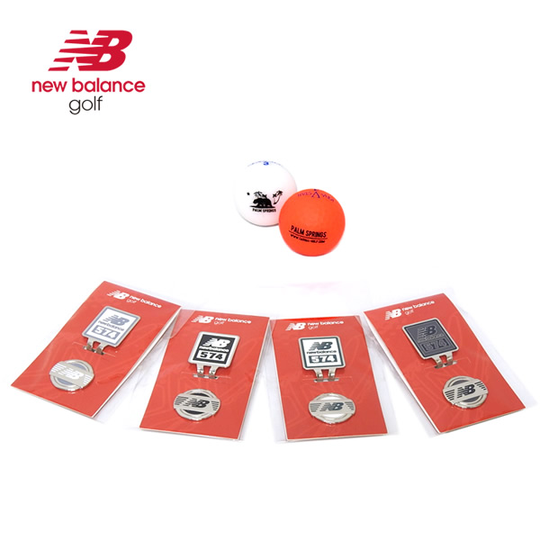 new balance golf［ニューバランスゴルフ］クリップ式マーカーが入荷