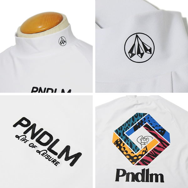 スクエアロゴモックネックシャツ PENDULUM［ペンデュラム］SQUARE LOGO MOCK NECK/長袖モックネック
