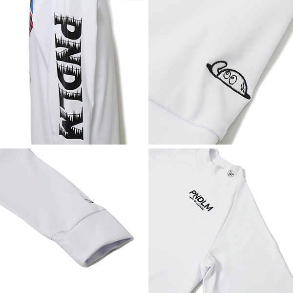 PENDULUM［ペンデュラム］SQUARE LOGO MOCK NECK/長袖モックネック