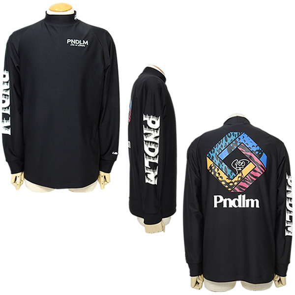 メンズウェア TANGRAM / GOLF CLUB PUZZLE MOCK NECK PENDULUM［ペンデュラム］SQUARE LOGO MOCK NECK/長袖モックネック