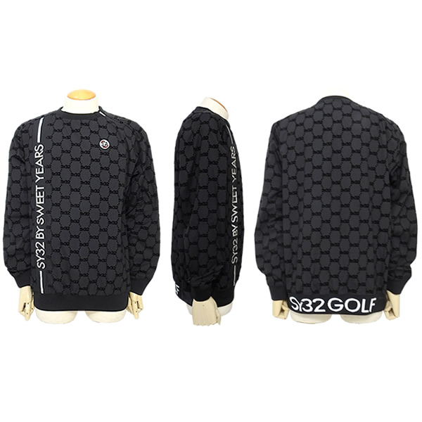 サイズ： SY32 BY SWEET YEARS GOLF エスワイサーティトゥ  ジップ ジャケット  ブラウン系 [240101422325] ゴルフウェア メンズ ストスト サイズ： SY32 BY SWEET YEARS GOLF エスワイサーティトゥ