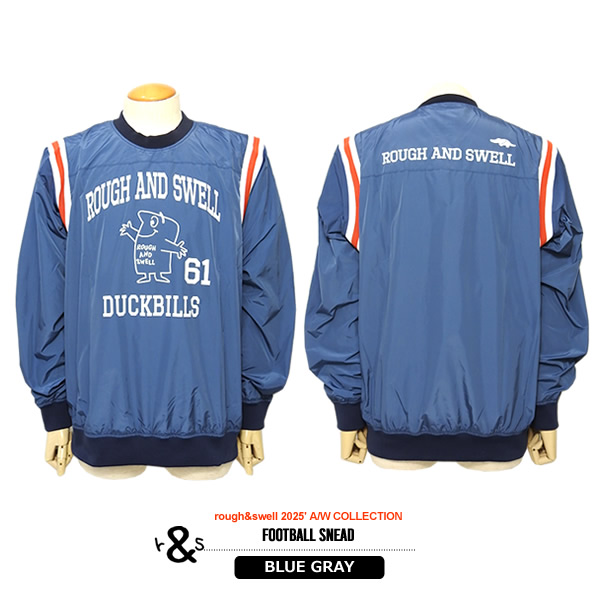 rough&swell［ラフアンドスウェル］FOOTBALL SNEAD/高密度タフタ