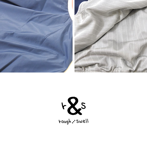 rough&swell［ラフアンドスウェル］FOOTBALL SNEAD/高密度タフタ