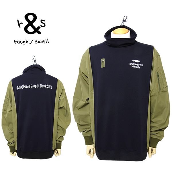 rough&swell［ラフアンドスウェル］PHANTOM OFF TURTLE/異素材オフ