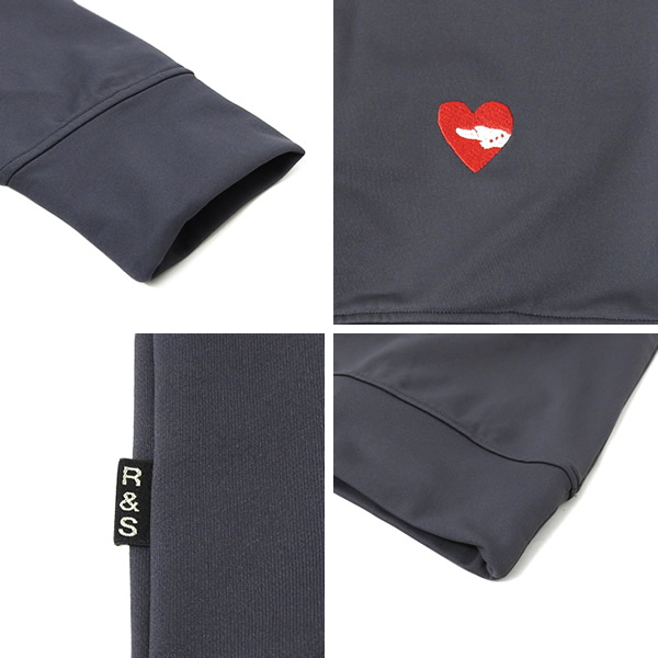 rough&swell［ラフアンドスウェル］Mr.BOGEY TURTLE/タートル裏毛