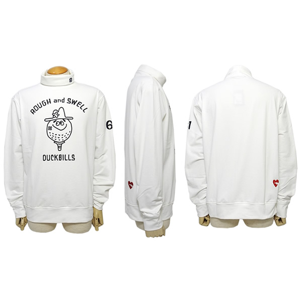 rough&swell［ラフアンドスウェル］Mr.BOGEY TURTLE/タートル裏毛