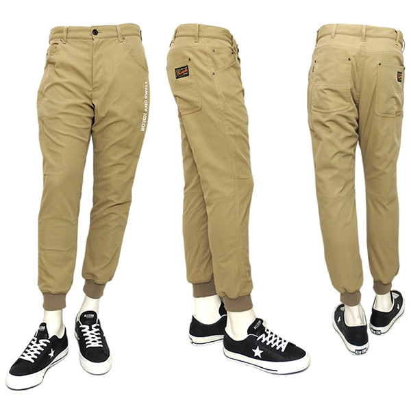 rough&swell［ラフアンドスウェル］ARMY BOLT/裏フリースジョガー