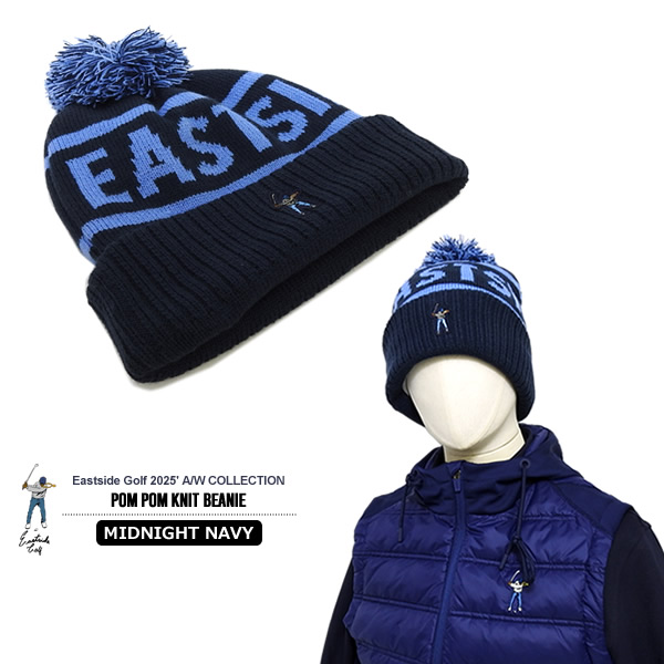 Eastside Golf［イーストサイドゴルフ］POM POM KNIT BEANIE/ポンポン