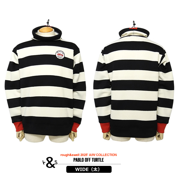 rough & swell TOUR TURTLE スムースタートル 長袖 rough & swell TOUR TURTLE スムースタートル 長袖 rough&swell