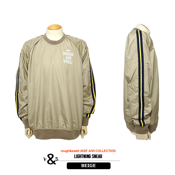 rough&swell［ラフアンドスウェル］LIGHTNING SNEAD/高密度タフタ
