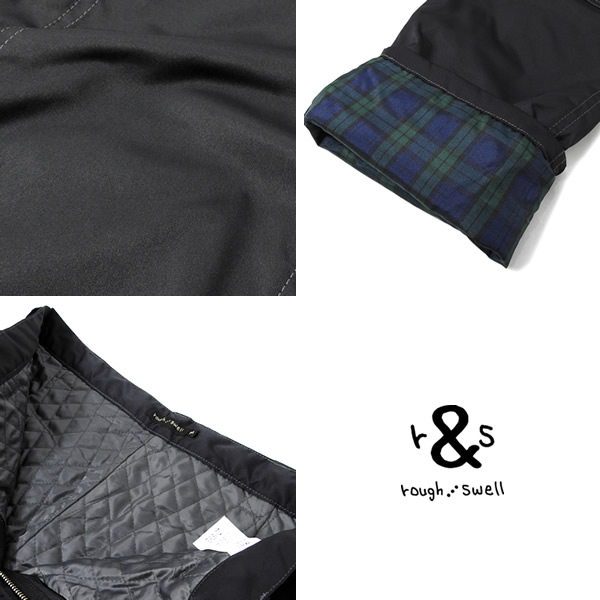 rough&swell［ラフアンドスウェル］TEXAS SPIKE/中綿キルティング