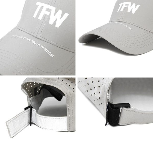 TFW49 キャップ ホワイト TFW49［ティーエフダブリューフォーティーナイン］PUCHING MESH 6P CAP