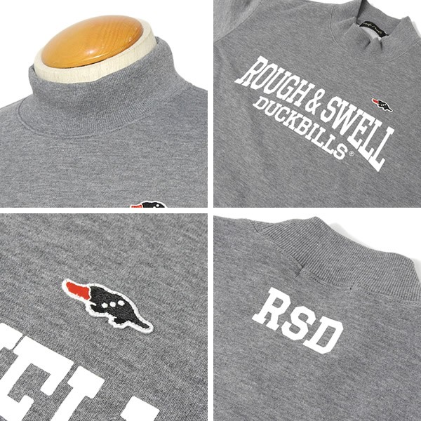 RSM-26039　CUDA SWEAT MOCK ラフアンドスウェル rough&swell［ラフアンドスウェル］CUDA SWEAT MOCK/半袖スウェット