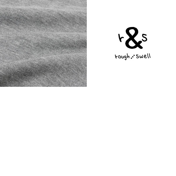 rough&swell［ラフアンドスウェル］CUDA SWEAT MOCK/半袖スウェット