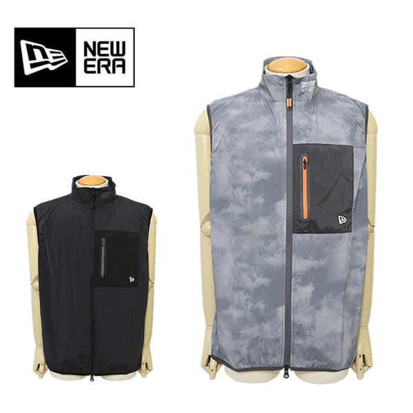 NEW ERA GOLF［ニューエラゴルフ］WOVEN FULL ZIP VEST/ウーブン