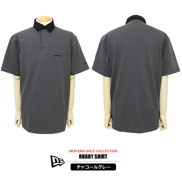 NEW ERA GOLF［ニューエラゴルフ］RUGBY SHIRT/半袖ラグビーシャツ