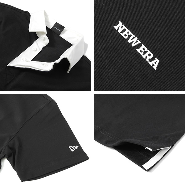 NEW ERA GOLF［ニューエラゴルフ］RUGBY SHIRT/半袖ラグビーシャツ