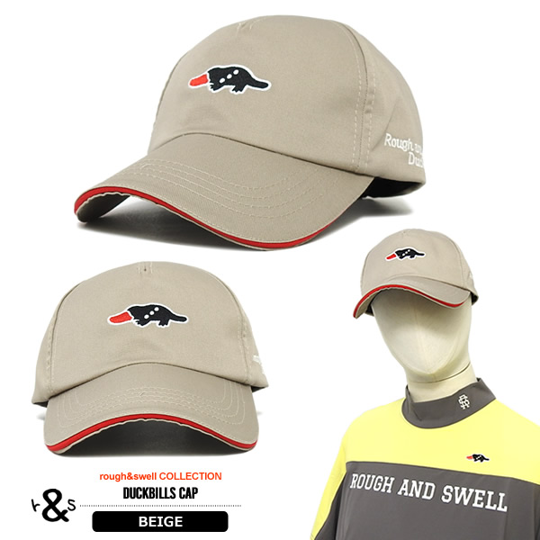 rough&swell［ラフアンドスウェル］DUCKBILLS CAP/BBキャップ