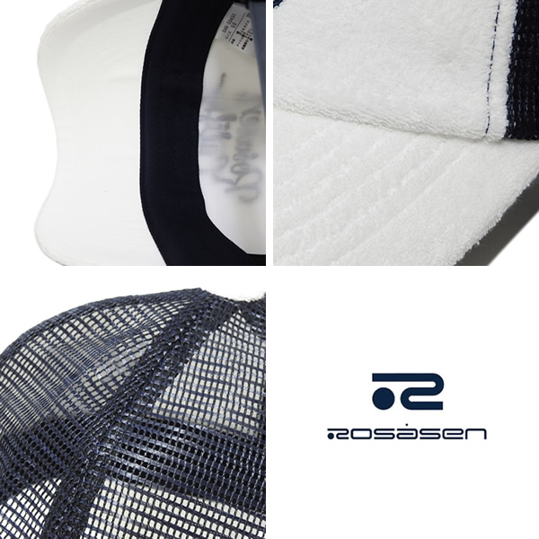 ROSASEN［ロサーセン］Pile mesh CAP パイルメッシュキャップ