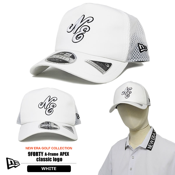 NEW ERA GOLF［ニューエラゴルフ］9FORTY A-Frame APEX classic logo