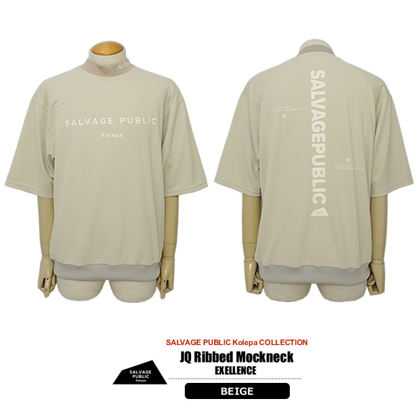 SALVAGE PUBLIC KOLEPA［サルベージパブリックコレパ］JQ Ribbed