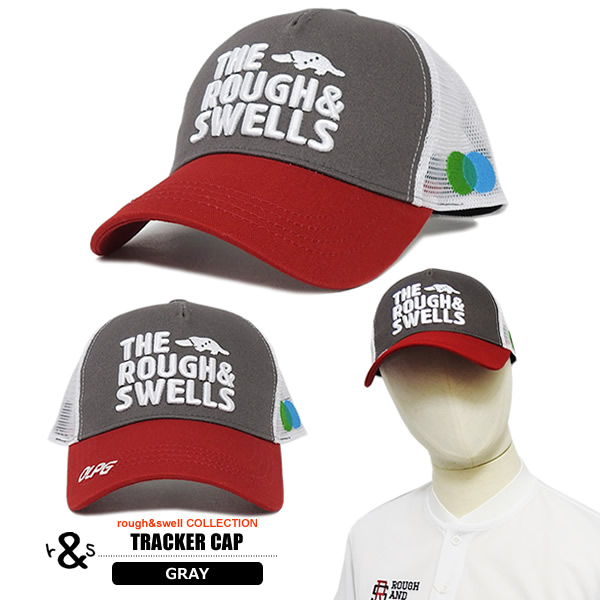 rough&swell［ラフアンドスウェル］TRACKER CAP/メッシュキャップ