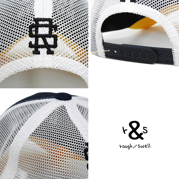 rough&swell［ラフアンドスウェル］TRACKER CAP/メッシュキャップ