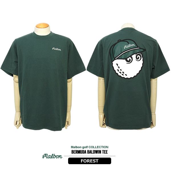 Malbon golf［マルボンゴルフ］BERMUDA BALDWIN TEE/半袖Tシャツが入荷
