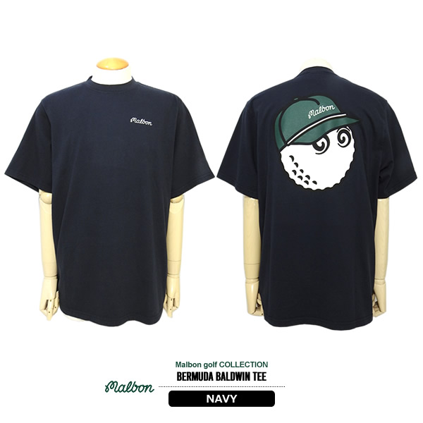Malbon golf［マルボンゴルフ］BERMUDA BALDWIN TEE/半袖Tシャツが入荷