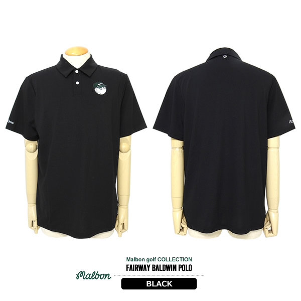 Malbon golf［マルボンゴルフ］FAIRWAY BALDWIN POLO/半袖ポロシャツが