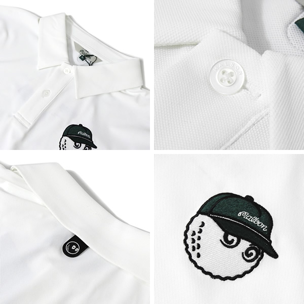 Malbon golf［マルボンゴルフ］FAIRWAY BALDWIN POLO/半袖ポロシャツが