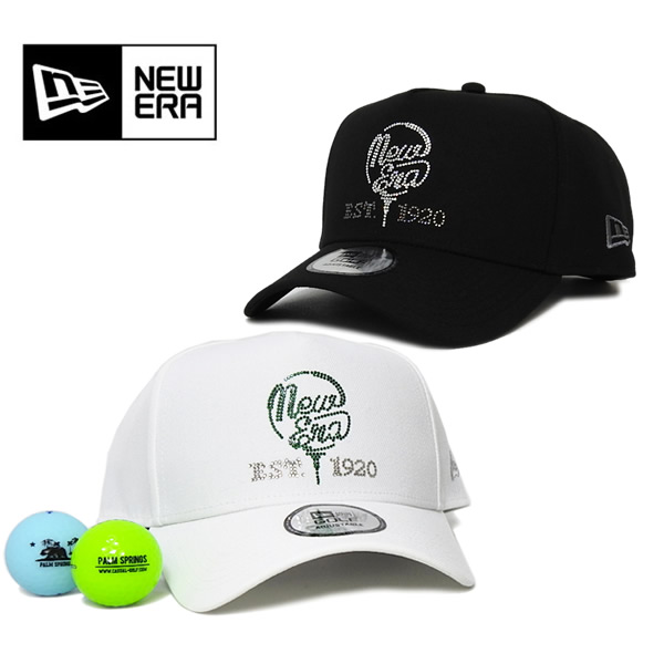 NEW ERA GOLF［ニューエラゴルフ］9FORTY A-Frame Rhinestone Teed Up