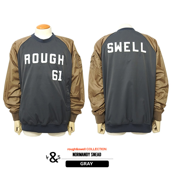 Rough and Swell Duckbills バイカラー　ジャケット rough&swell［ラフアンドスウェル］NORMANDY SNEAD/異素材スニード
