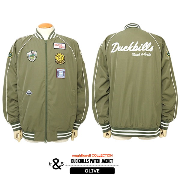 rough&swell［ラフアンドスウェル］DUCKBILLS PATCH JACKET/高機能