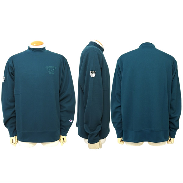 Champion GOLF［チャンピオンゴルフ］長袖モックネックシャツ