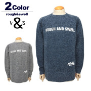 rough＆swell  ゴルフ クルーネックセーター グレー 3259 カジュアルゴルフドットコムby PALM SPRINGSにrough&swell［ラフ