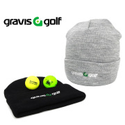 グラビス ゴルフ 帽子 ニットキャップ ビーニー ニット帽 ロゴ 刺繍gravis golf GGF-3C-FC06 2023秋冬
