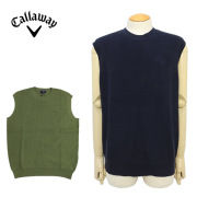 【SALE 30%OFF】キャロウェイアパレル メンズ ベスト ゴルフウェア リラックスフィット オーバーサイズ CallawayApparel C24119101 2024春夏 セール