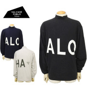 【SALE 20%OFF】サルベージパブリックコレパ メンズ  ゴルフ モックネック 長袖 保温 オーバーサイズ ハワイ HAWAII SALVAGE PUBLICK SVKA4015 24a