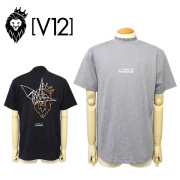 V12［ヴィトゥエルブ］V12113 DUAL MOCK/1PIU1UGUALE3コラボ半袖モック