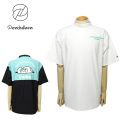 ペンデュラム カットソー モックネック 半袖 ストレッチ 接触冷感 コラボ GOLFBOY PENDULUM 03MO-02 CREMAPNDLMSTANDNECK 2025春夏